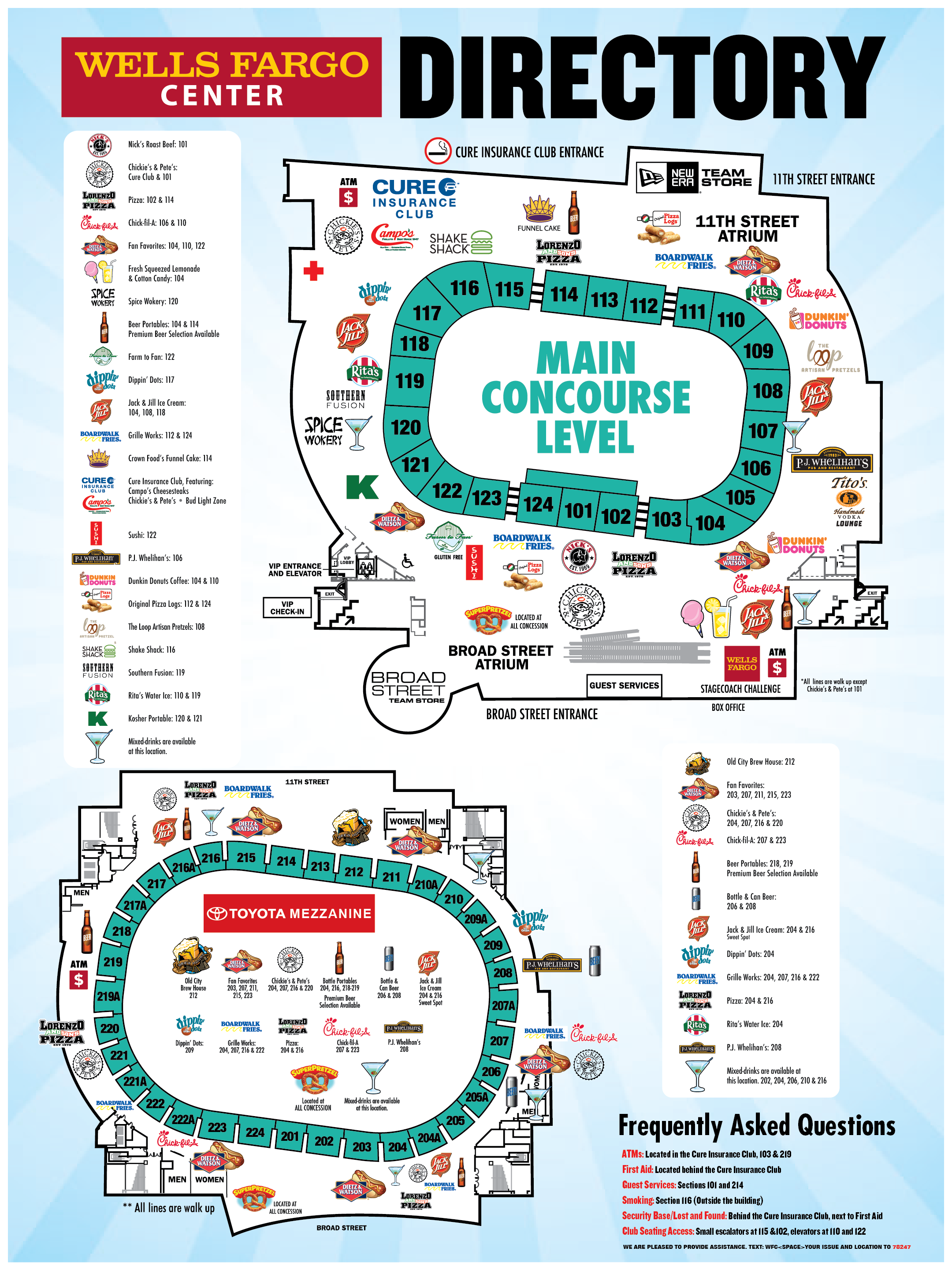 Eat & Drink Wells Fargo Center