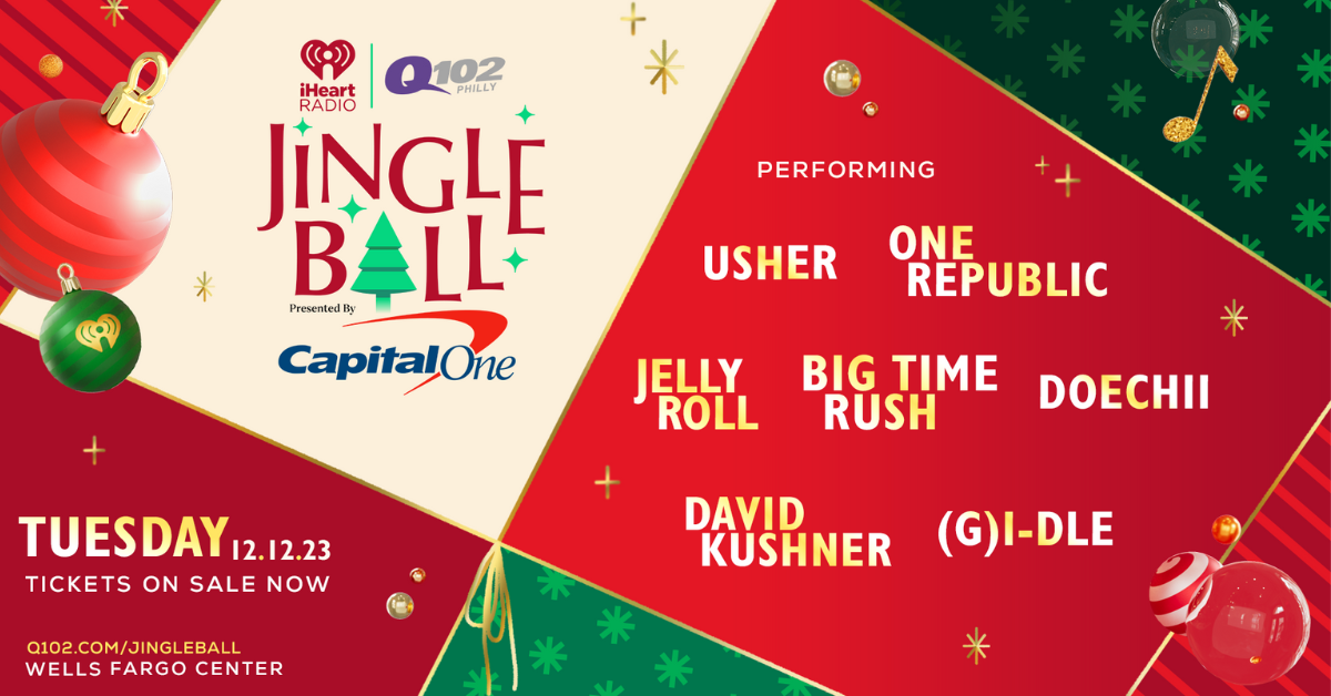 iHeartradio Q102’s Jingle Ball 2023 Presented By Capital One Rings In The Season With Annual Star-Studded Holiday Concert