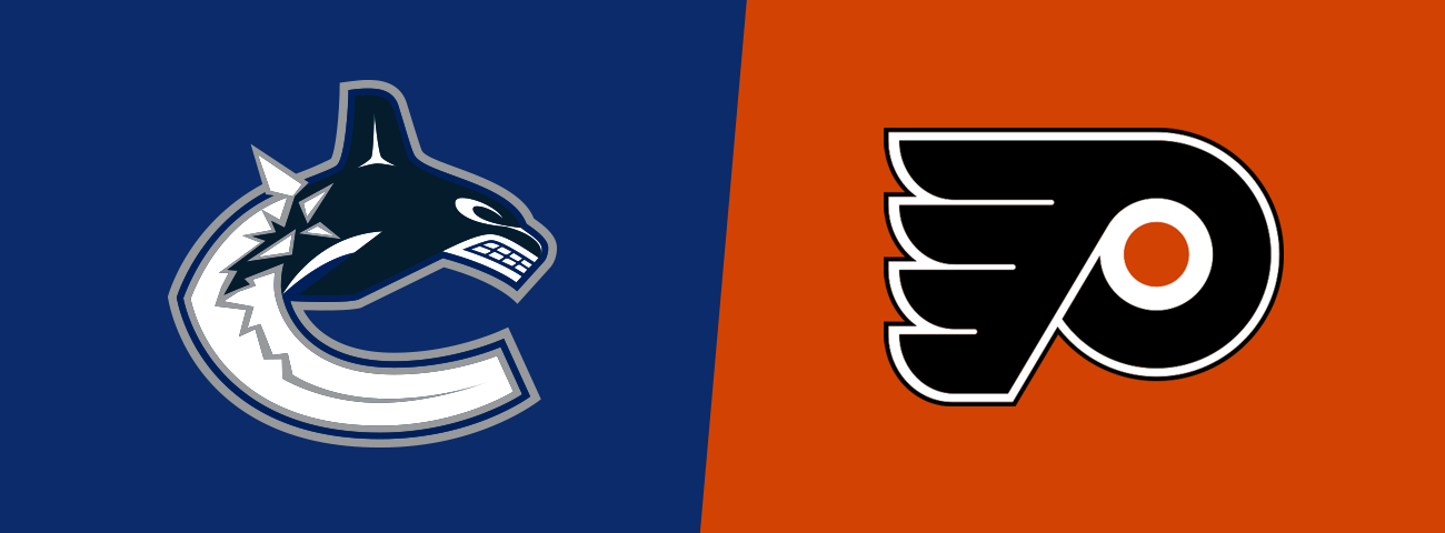 Canucks vs. Flyers