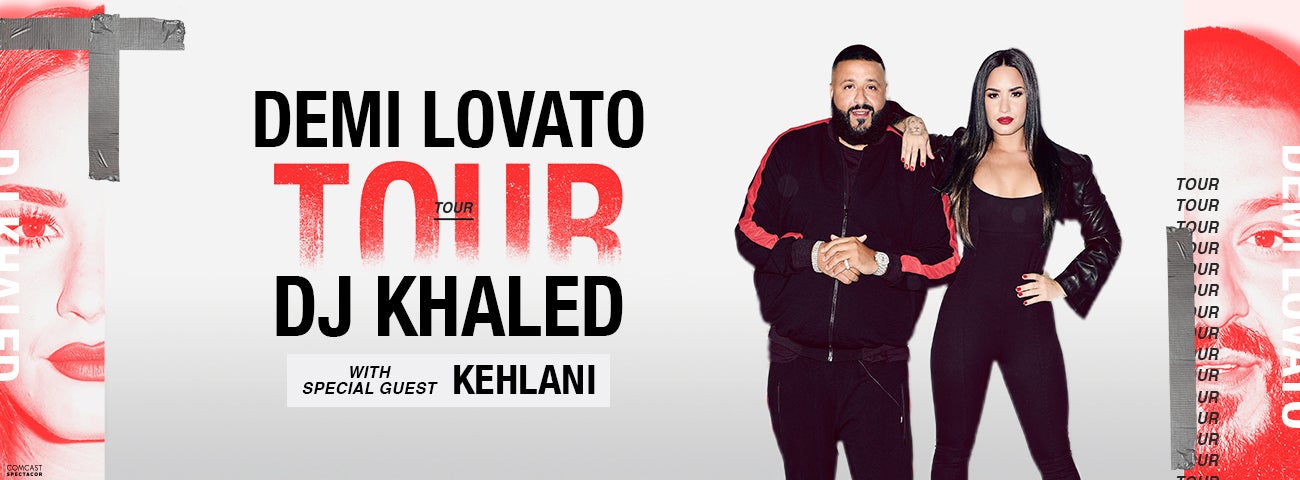 Demi Lovato with DJ Khaled and Kehlani