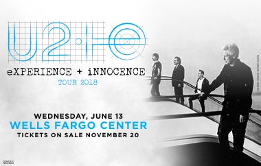 More Info for U2 Brings The eXPERIENCE + iNNOCENCE Tour To Wells Fargo Center On June 13