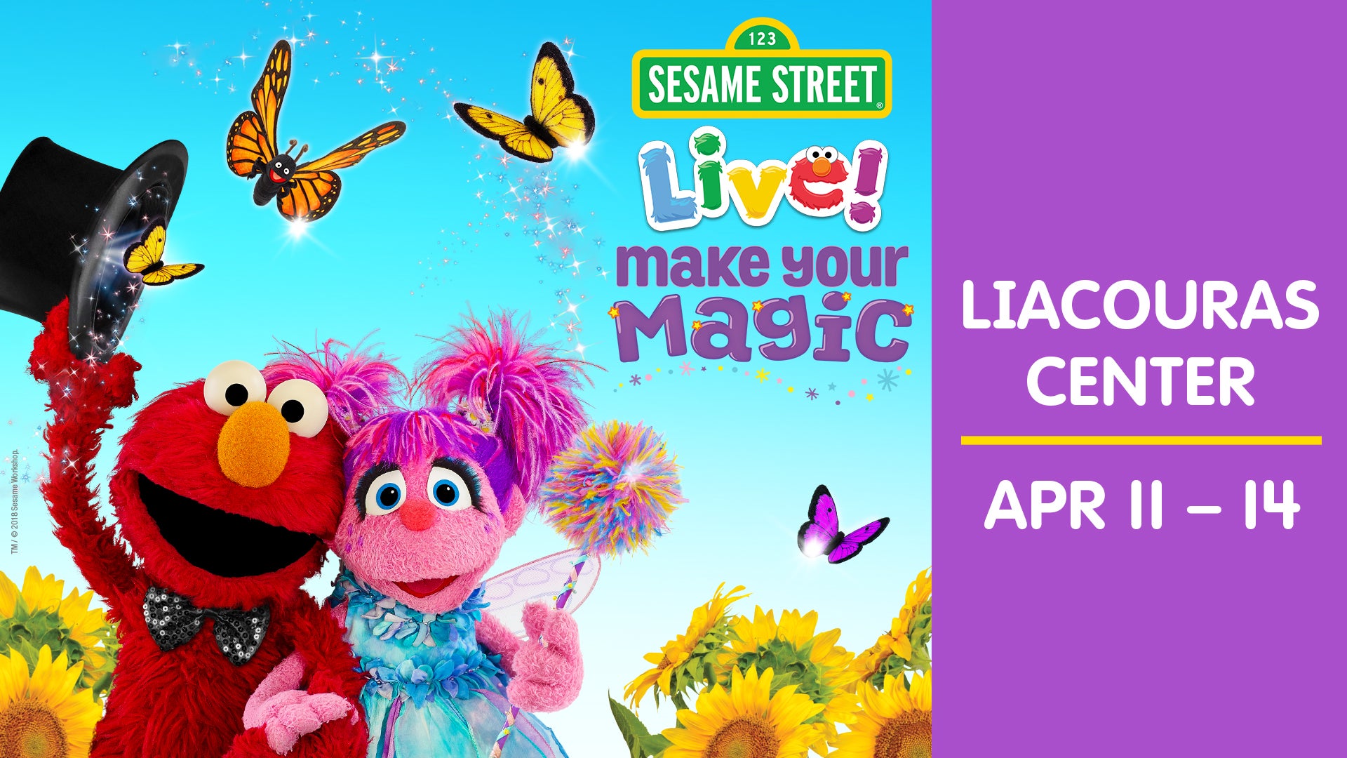 Sesame Street Live Liacouras Center Seating Chart