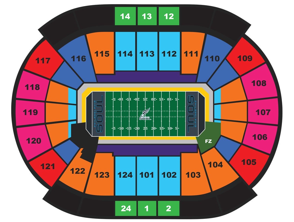 Seating Charts Wells Fargo Center. wings stadium seating chart row seating ...