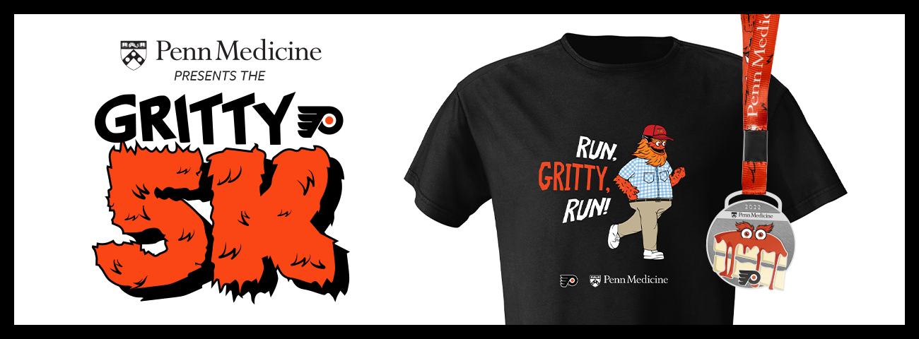 Penn Medicine presents the Gritty 5K