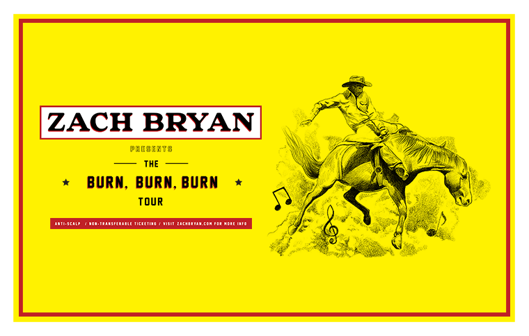 Grammy Nominated Zach Bryan To Launch  Burn Burn Burn North American Tour For 2023