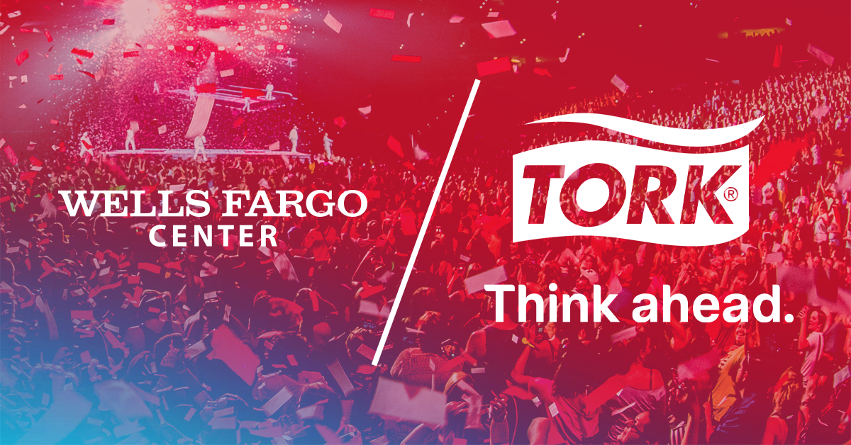 Tork partners with Wells Fargo Center to Deliver A Superior Arena Experience Through Sustainable Hygiene Management