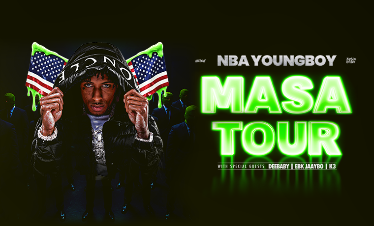 Billboard-Charting Rapper NBA Youngboy Makes Long-Awaited Return To The Stage With 2025 Masa Tour - His First-Ever Headlining Tour