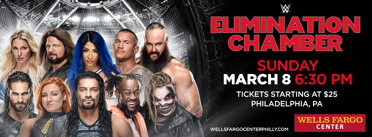 Wwe Elimination Chamber To Make Philadelphia Debut At Wells Fargo