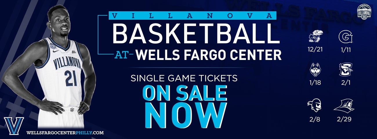 Wells Fargo Center Seating Chart Villanova Basketball