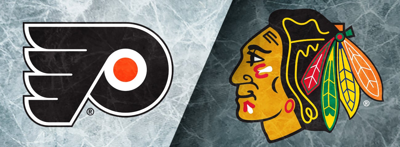 Philadelphia Flyers vs Blackhawks