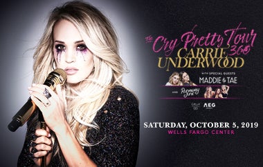 More Info for Superstar Carrie Underwood Brings "The Cry Pretty Tour 360" to Wells Fargo Center on Oct. 5, 2019