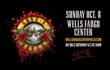 More Info for Rock Music Icons GUNS N' ROSES Bring 'Not in a Lifetime' Tour to Wells Fargo Center on October 8