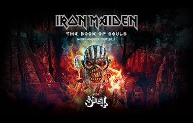 More Info for UK Heavy Metal Legends Iron Maiden To Perform For First Time Indoors In Philadelphia In More Than 25 Years When They Bring ‘The Book Of Souls’ Tour To Wells Fargo Center On June 4