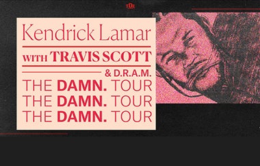 More Info for Grammy Award-Winning Hip-Hop Artist KENDRICK LAMAR Brings 'The Damn Tour' to Wells Fargo Center on July 19