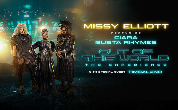 More Info for  Missy Elliott’s First-ever Headline Tour: Out of This World — the Missy Elliott Experience Creates Cosmic Event