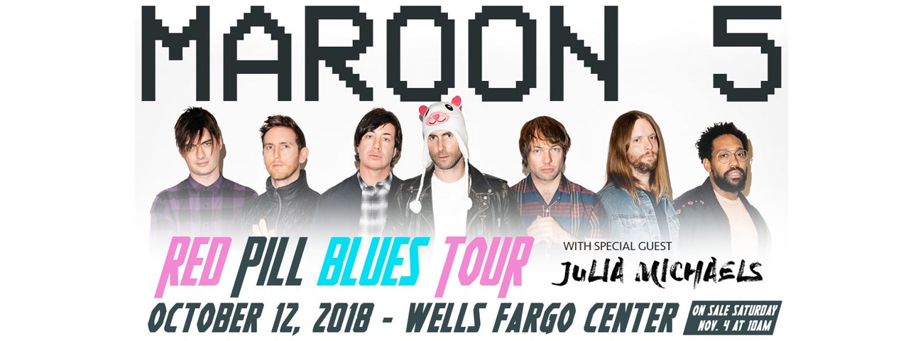 Maroon 5 Wells Fargo Seating Chart