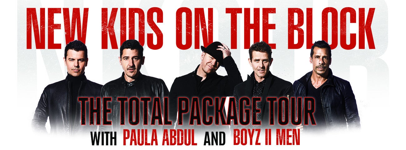 New Kids On The Block, Paula Abdul & Boyz II Men