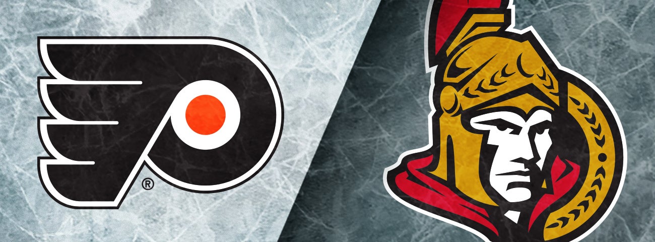Philadelphia Flyers vs Senators