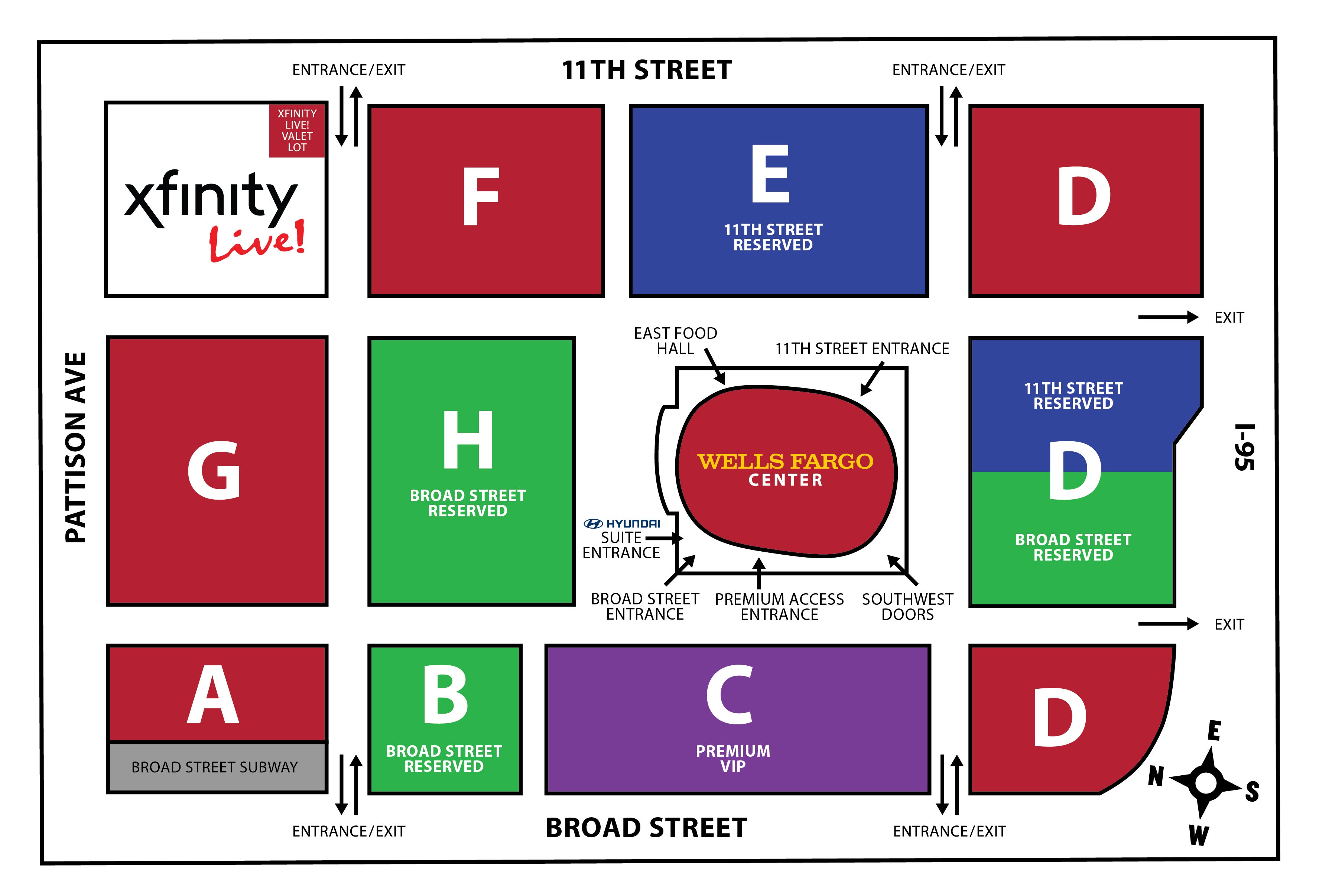 Parking Map and Information