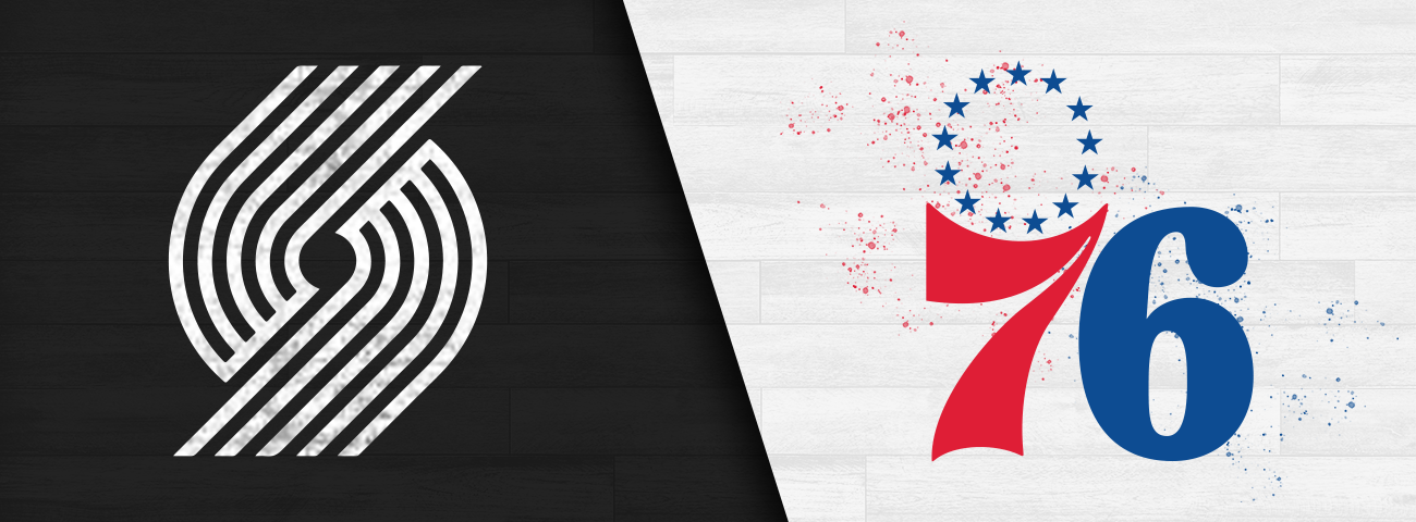 Trail Blazers vs. 76ers