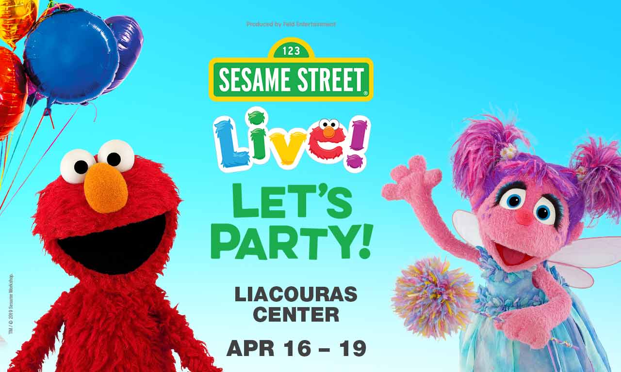 sesame street live let s party wells fargo center sesame street live liacouras center seating chart