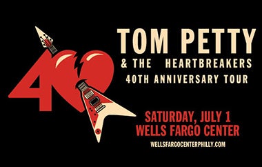 More Info for Music Icons Tom Petty and the Heartbreakers Bring 40th Anniversary Tour to Wells Fargo Center on July 1