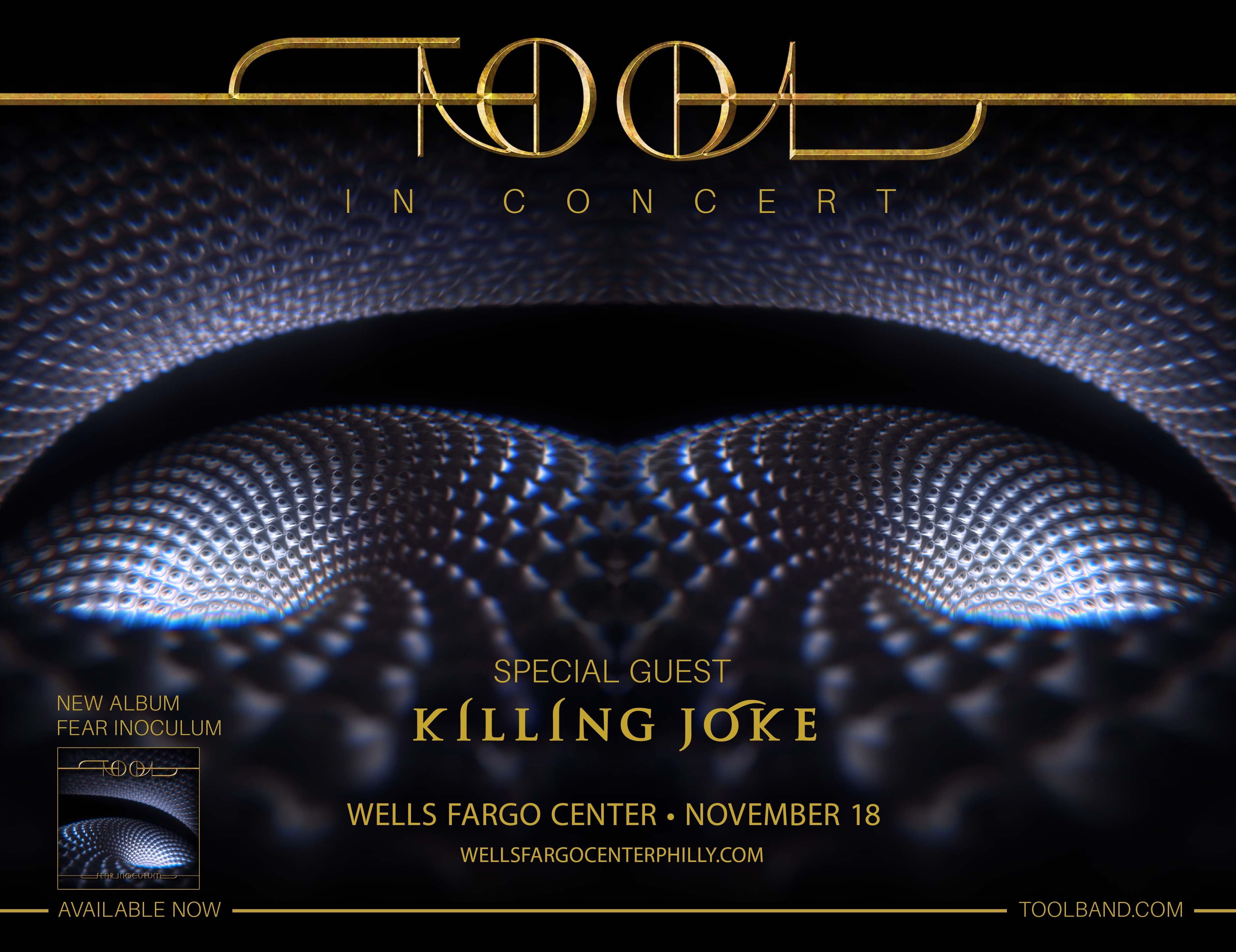 More Info for Tool announces November 18 performance at Wells Fargo Center