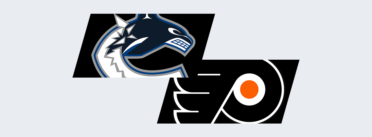 Canucks vs. Flyers