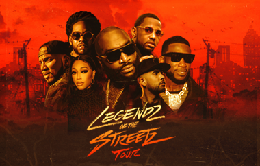 More Info for The Historic ‘Legendz Of The Streetz’ Tour Starring Rick Ross, Jeezy, Gucci Mane And 2 Chainz, With Special Guests Fabolous, Trina And DJ Drama Hits Wells Fargo Center On Friday, February 25, 2022