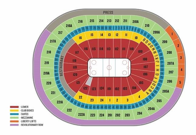 Comcast Center Philadelphia Seating Chart