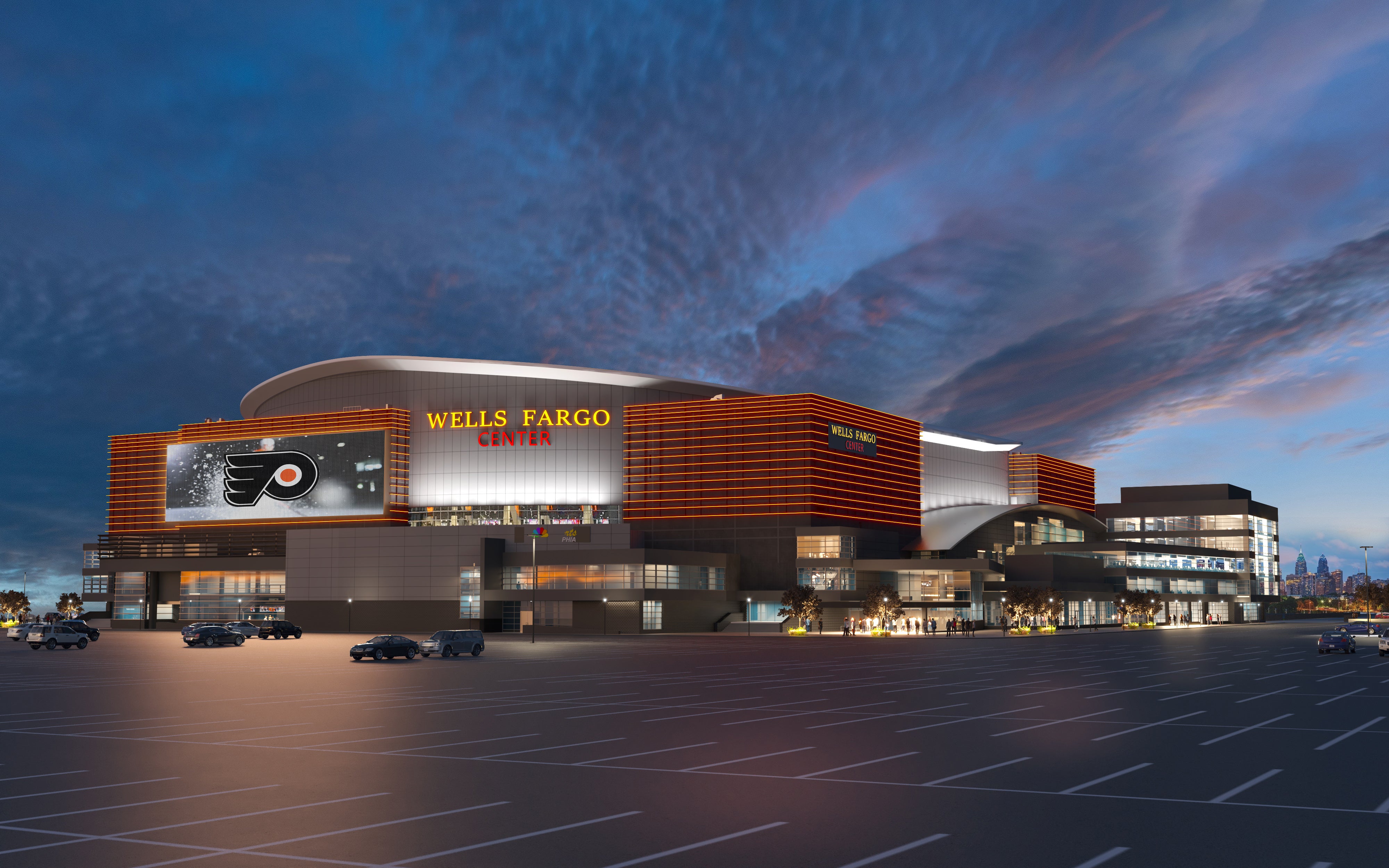 Wells Fargo Center's Brand New Club Level Will Debut with Season Opener on  Oct. 13th – Philadelphia RowHome Magazine's Blog