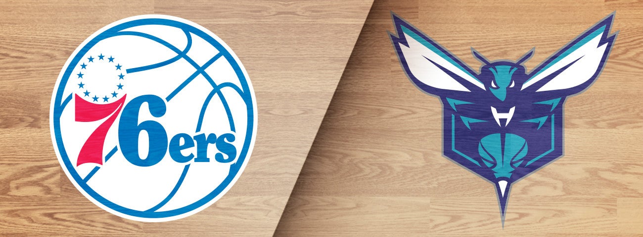 76ers vs Hornets