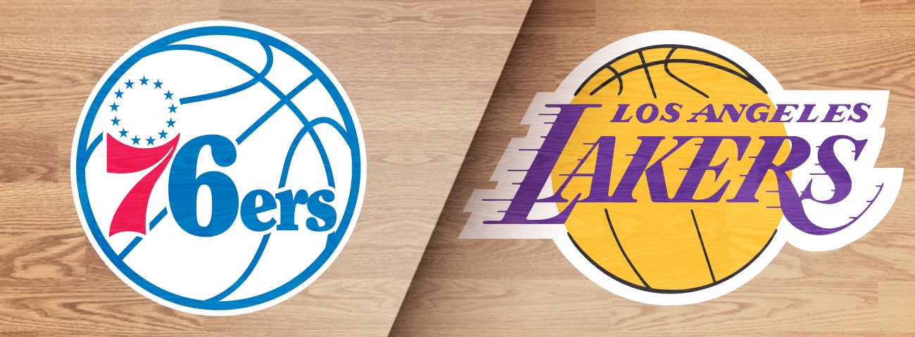 Philadelphia 76ers vs. Lakers