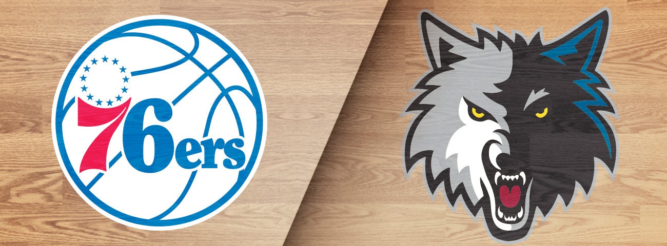 76ers vs Timberwolves