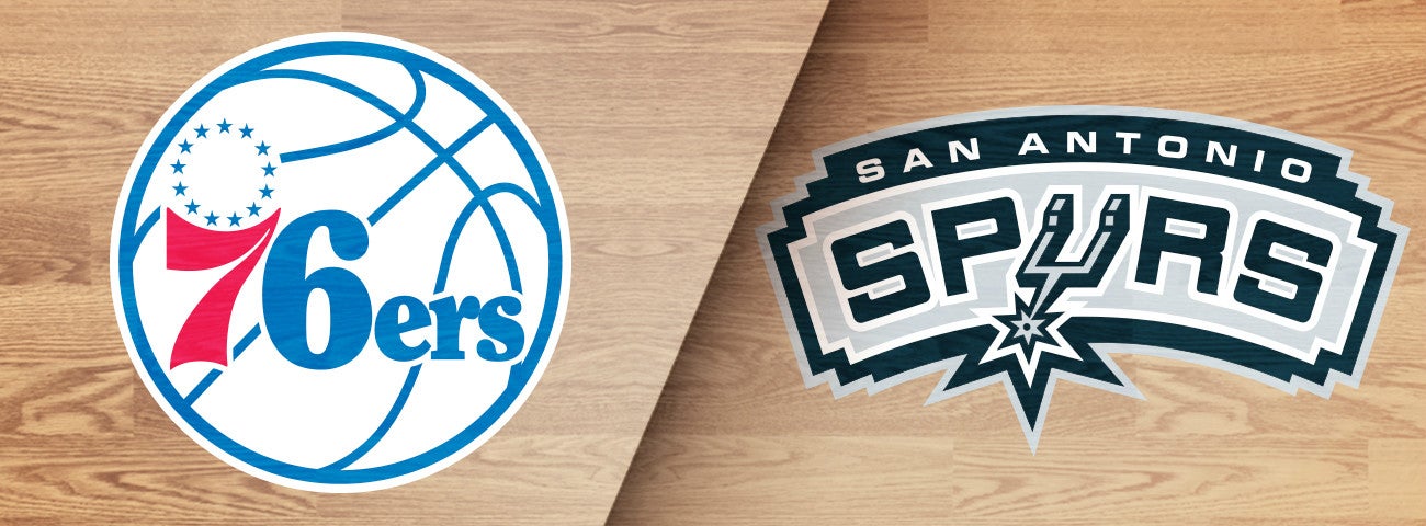 76ers vs Spurs